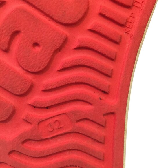 Native X Disney  Minnie Mouse Size J2 Red Minnie Face Slip On Shoes - Picture 7 of 9